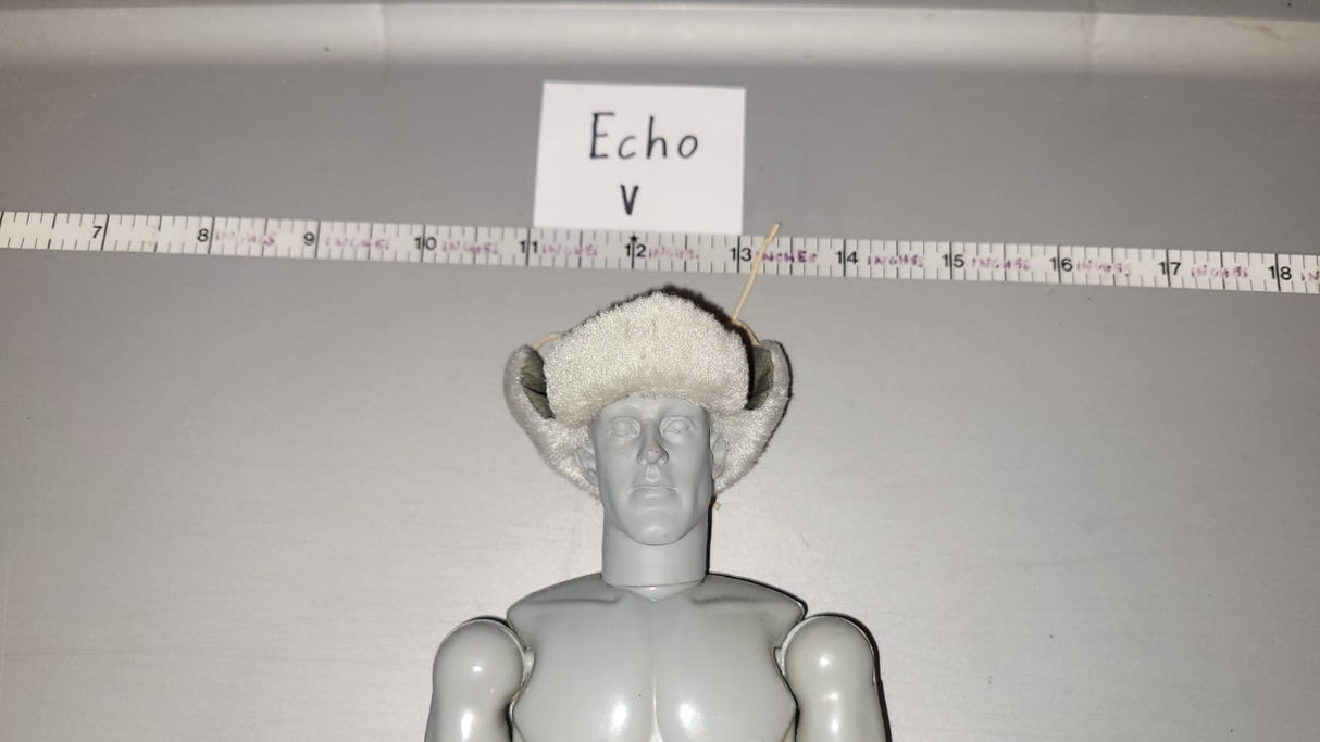 1/6 WWII German Ushanka Fur Hat