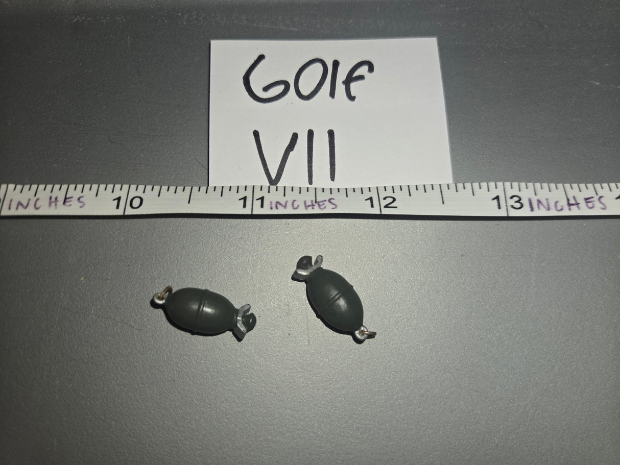 1:6 Scale WWII German Grenade Lot - DID