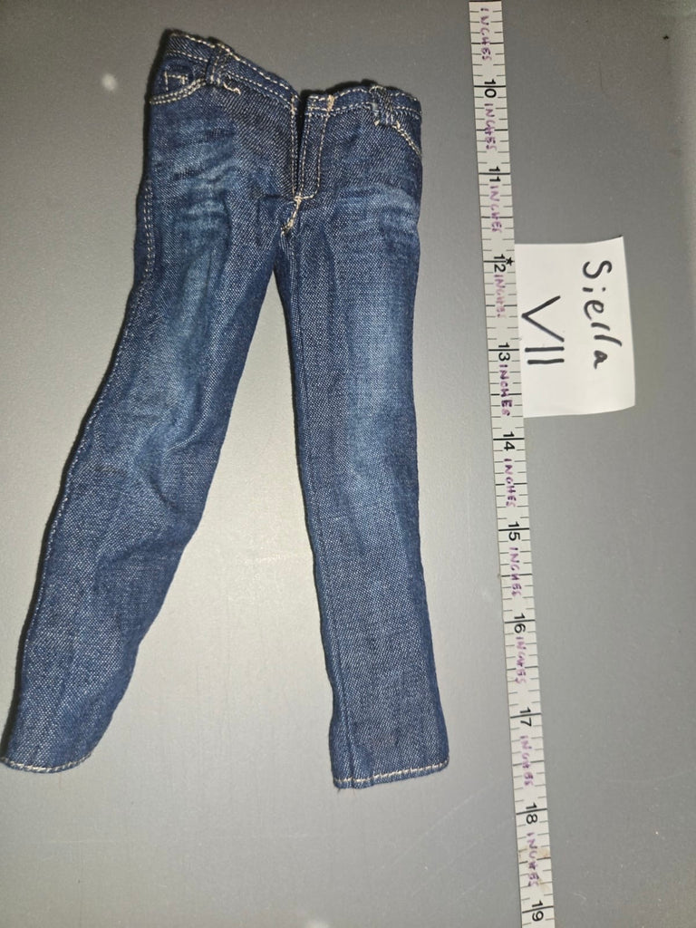 1/6 Scale Modern Blue Jeans