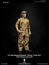1/6 Scale WWII US Tank Loader Coon Ass Fury - NIB Facepool