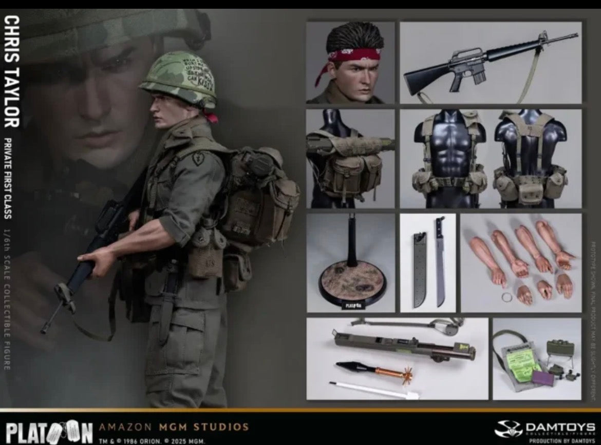 *Preorder* 1/6 Field Platoon Vietnam War U.S. Army Private Taylor DMS046 - DAMTOYS