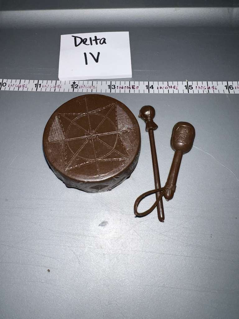 1/6 Scale Native American Western Era Drum - Johnny West