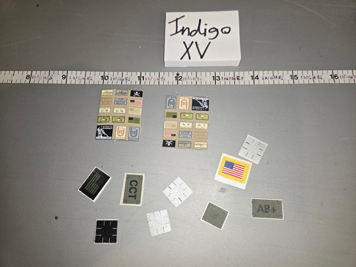1/6 Scale Modern Patch Lot