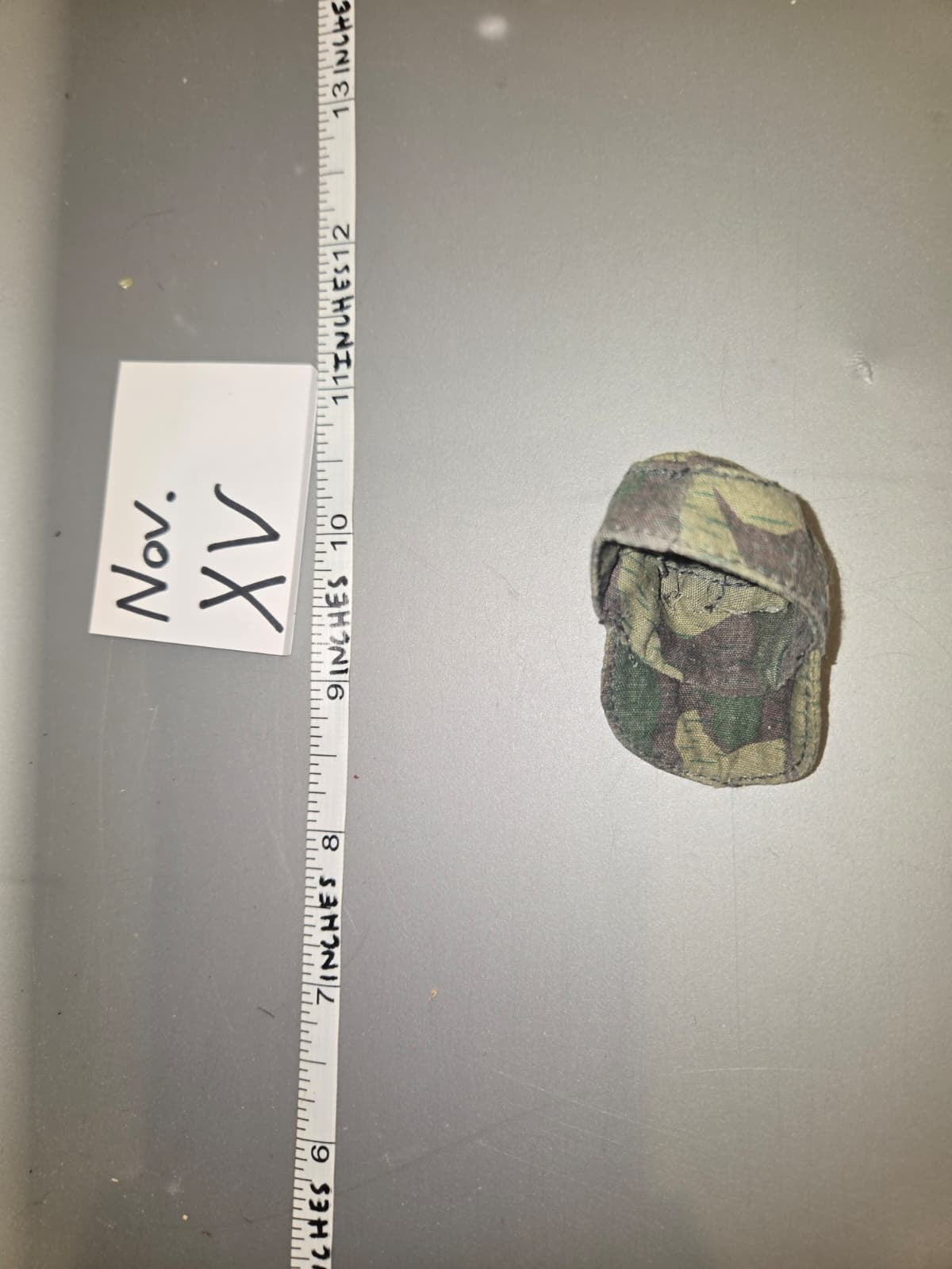1/6 Scale WWII German Splinter Field Cap Hat