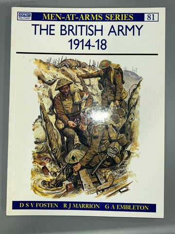 Osprey: The British Army 1914-18