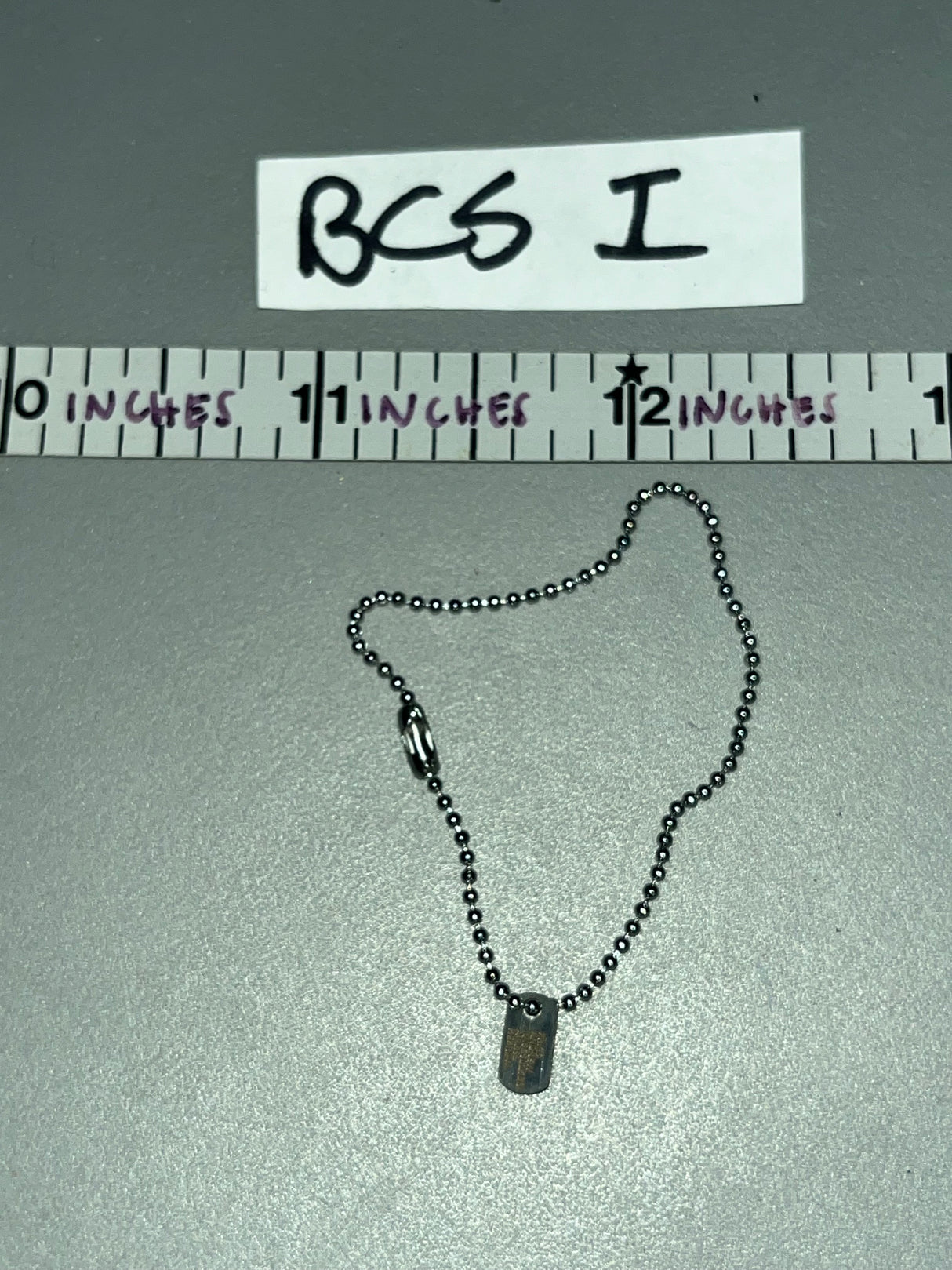 1/6 Scale Vietnam US 1st Cav la Drang - Dog Tags  - QORange