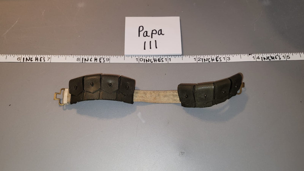1/6 Scale Vintage Remake GI Joe Cartridge Belt