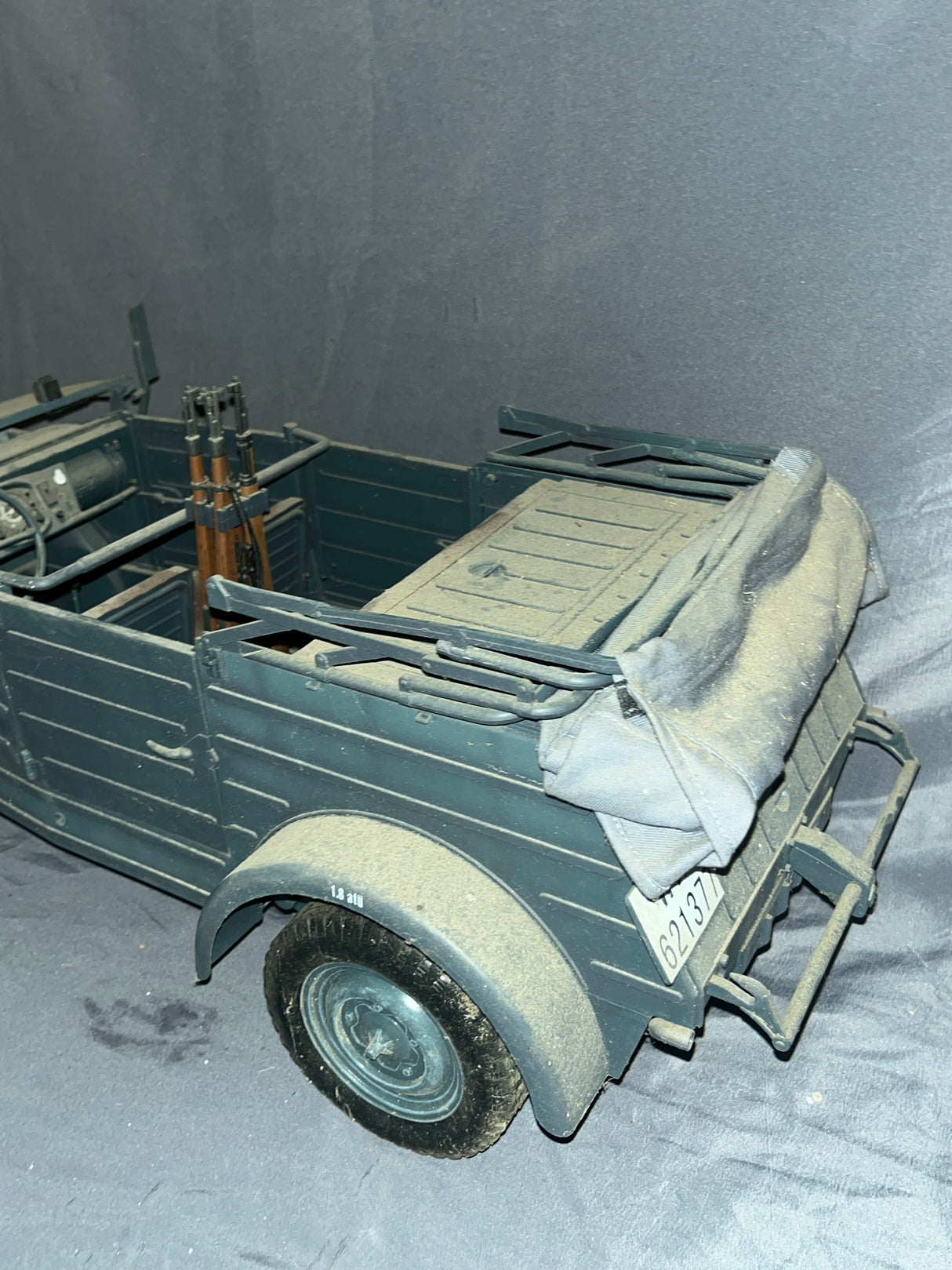 1/6 Scale WWII German Kubelwagon - Dragon - Weathered