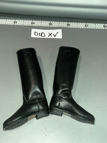 1/6 Scale WWII German Jack Boots - Officer Flat - DID