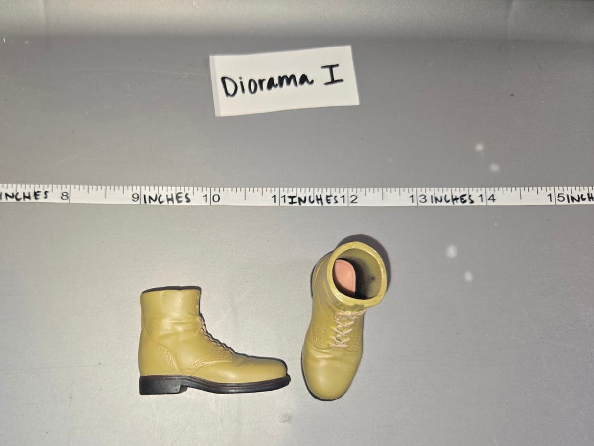 1/6 Scale WWII US Marine Boondocker Boots