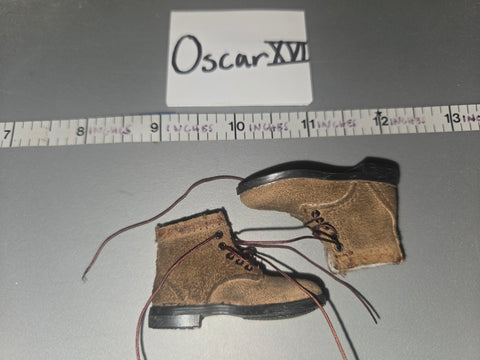 1/6 Scale WWII US Marine Boondocker Boots