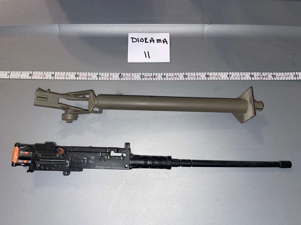 1:6 WWII US .50 Caliber Machine Gun and Vehicle Mount