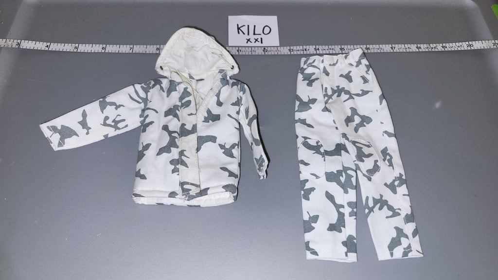 1/6 Scale Modern Era Winter Snow Camouflage Uniform
