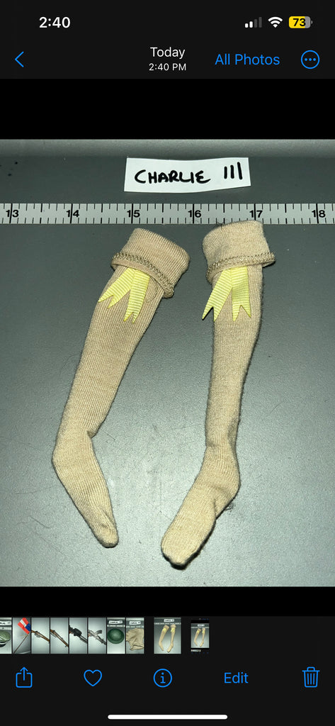 1/6 Scale WWII British Socks