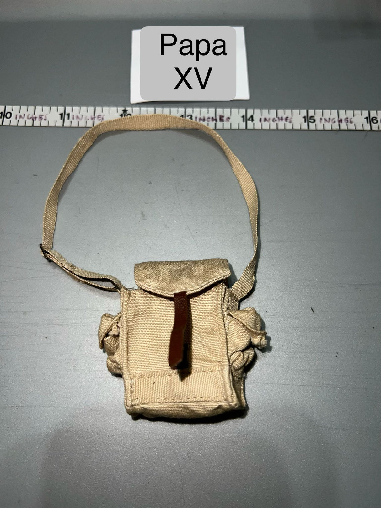 1/6 Scale WWII Russian Gas Mask Bag