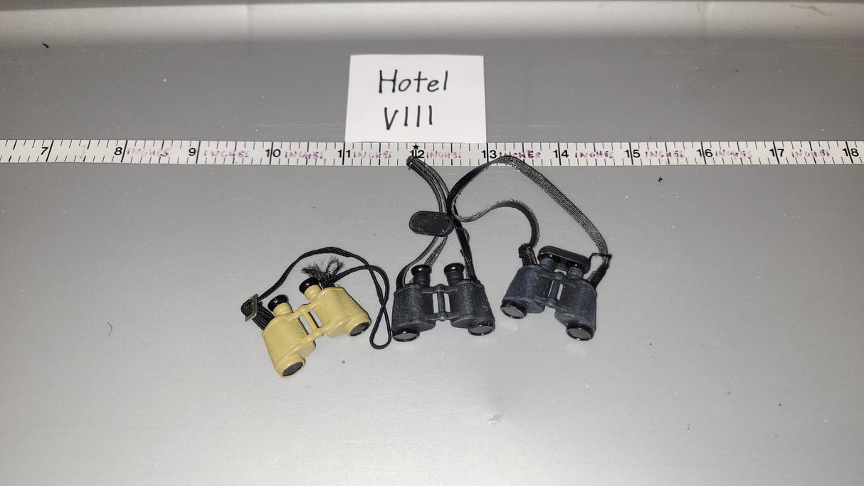 1/6 Scale WWII German Binoculars Lot