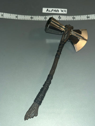 1/6 Scale Hot Toys Thor Axe - Marvel Comics - Medieval Fantasy