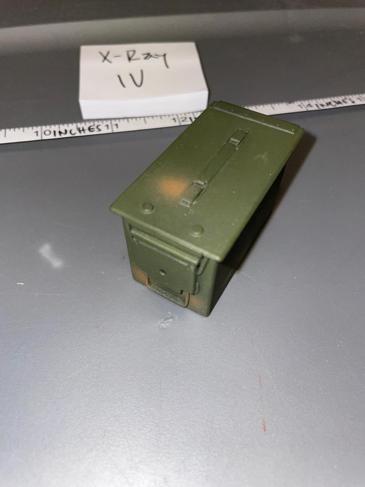 1:6 Scale Vietnam US .50 Caliber Machine Gun Ammunition Can