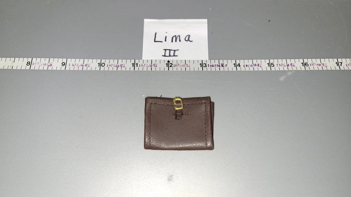 1:6 Scale WWII German Leather Map Portfolio