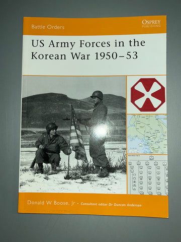 Osprey: US Army Forces in the Korean War 1950-53