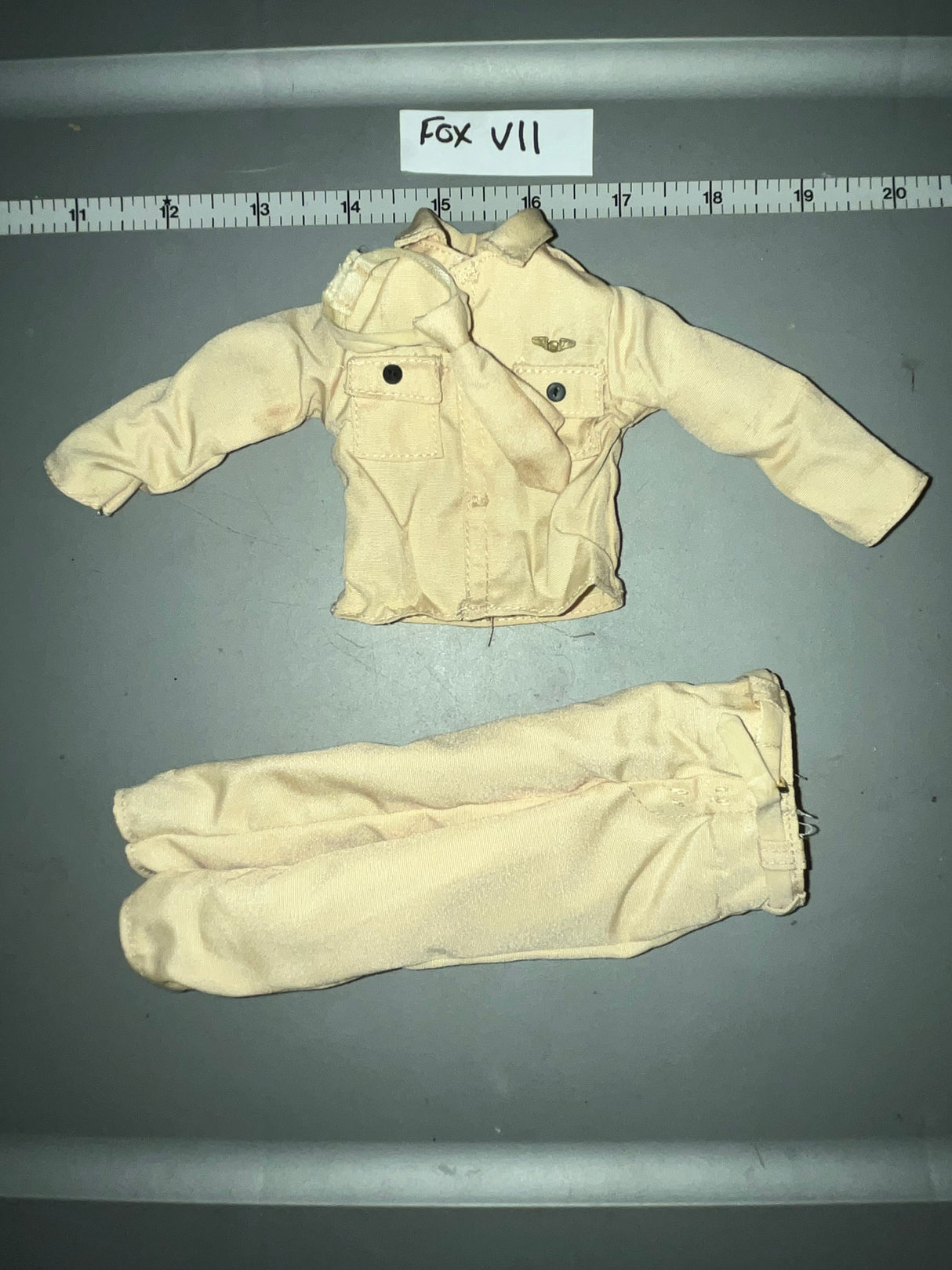 1:6 Scale WWII US Pilot Aviator Uniform