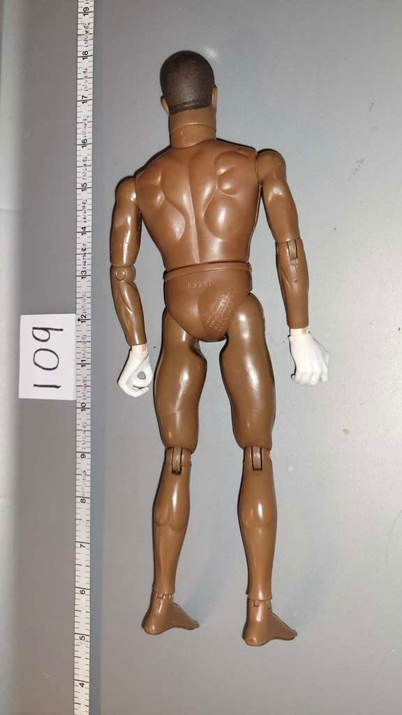 1/6 Scale Nude GI Joe Figure - African American
