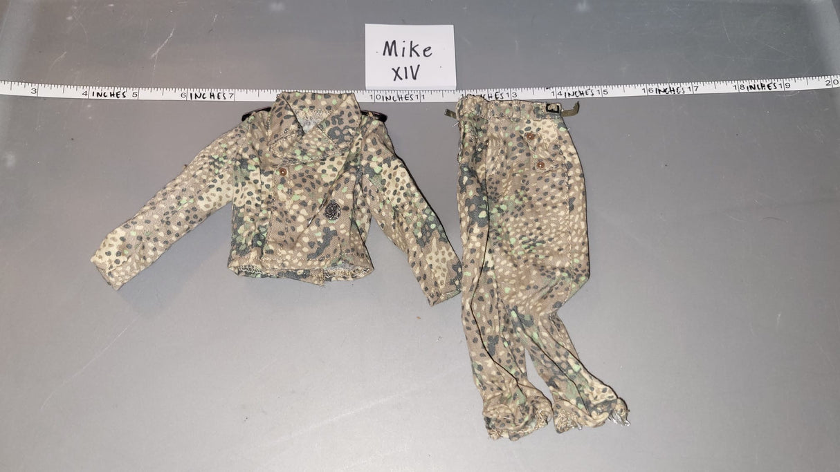 1/6 WWII German Pea Dot Tanker Tunic and Pants Uniform