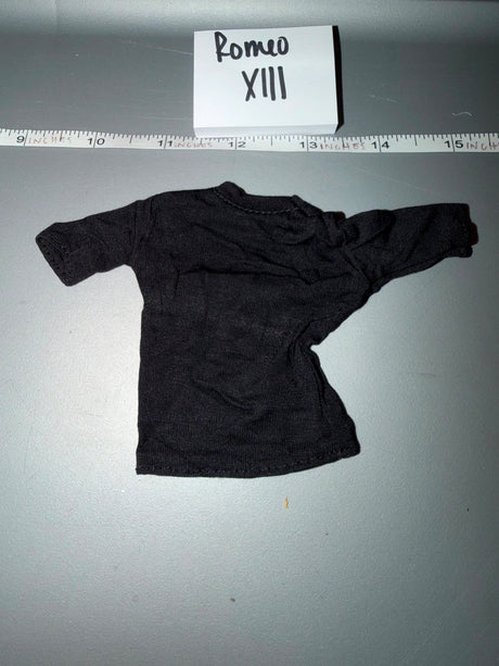 1/6 Scale Modern Era Black Long Sleeve T Shirt