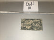 1/6 Scale Modern Era US Army Name Tape and Rank Insignia Sheet - Golf III