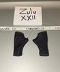 1/6 Scale Modern Era Black Fingerless Gloves Set