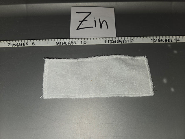 1/6 Scale Modern Era White Hand Towel - Zin