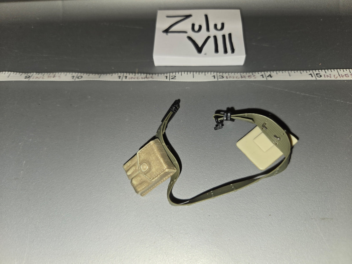 1/6 Scale WWII US Cartridge Belt with First Aid Pouch - Zulu VIII