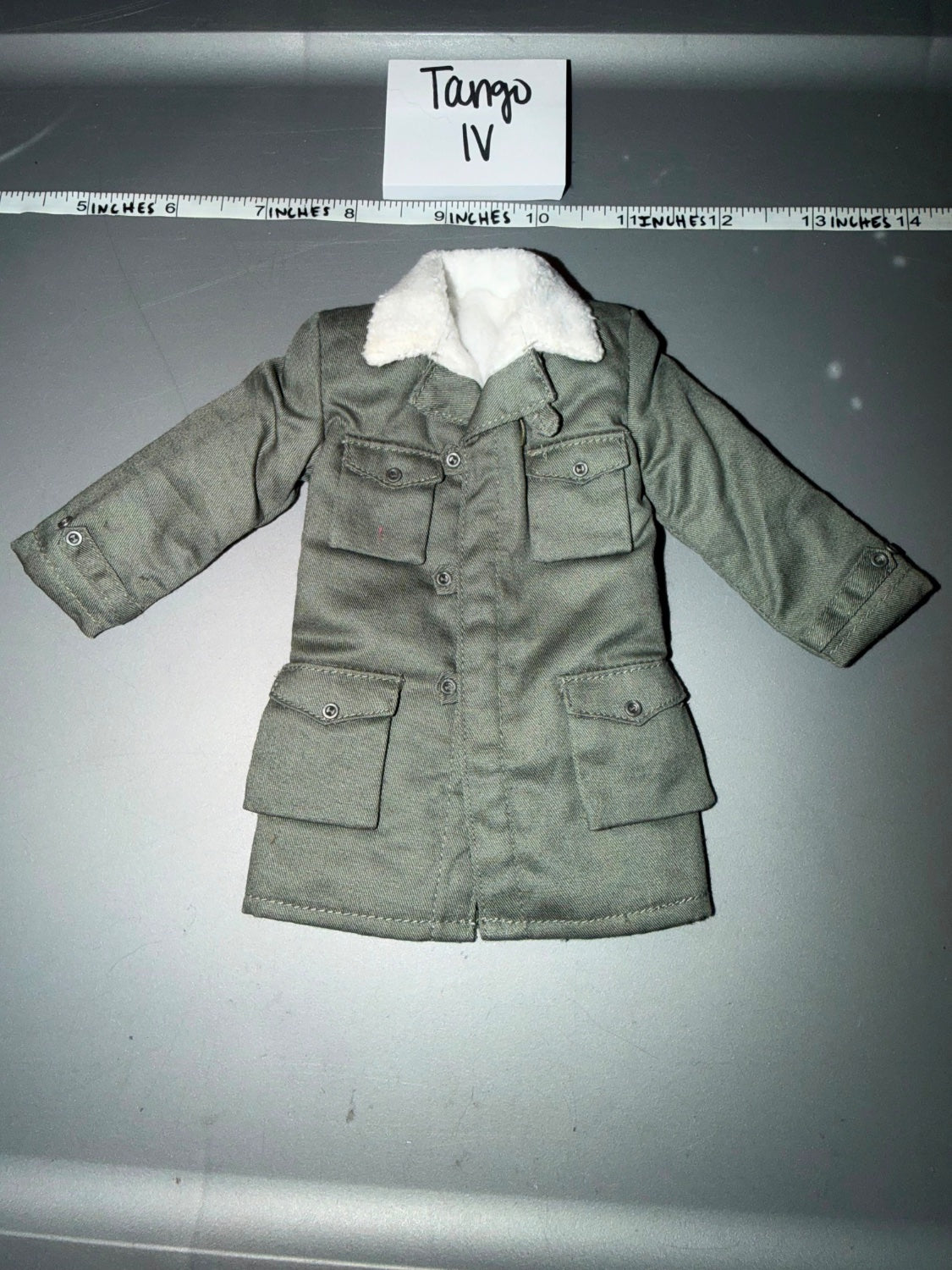 1/6 Scale WWII German Heer Field Jacket with Fur Collar - Tango IV