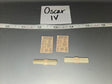 1/6 Scale WWII US 24-Hour Ration Instruction Leaflet with Rolled Rations - Oscar IV