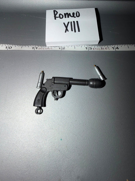 1/6 Scale Sci-Fi Space Western Revolver Pistol with Attachments