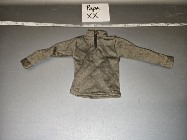 1/6 Scale Modern Era Military Quarter Zip Combat Shirt - Papa XX