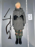 1:6 Scale WWII German Grenadier Machine Gunner Winter Hungary  - Dragon