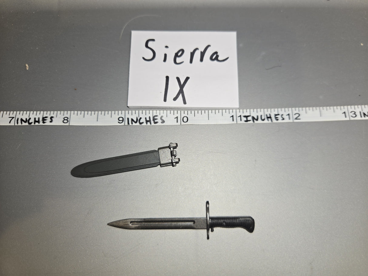 1/6 Scale WWII US M1 Bayonet and Sheath -