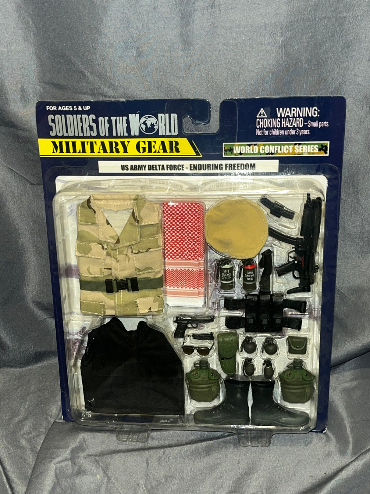 1/6 Scale Modern Enduring Freedom U.S. Army Delta Force - Formative International SOTW Soldiers of the World NIB Uniform Set