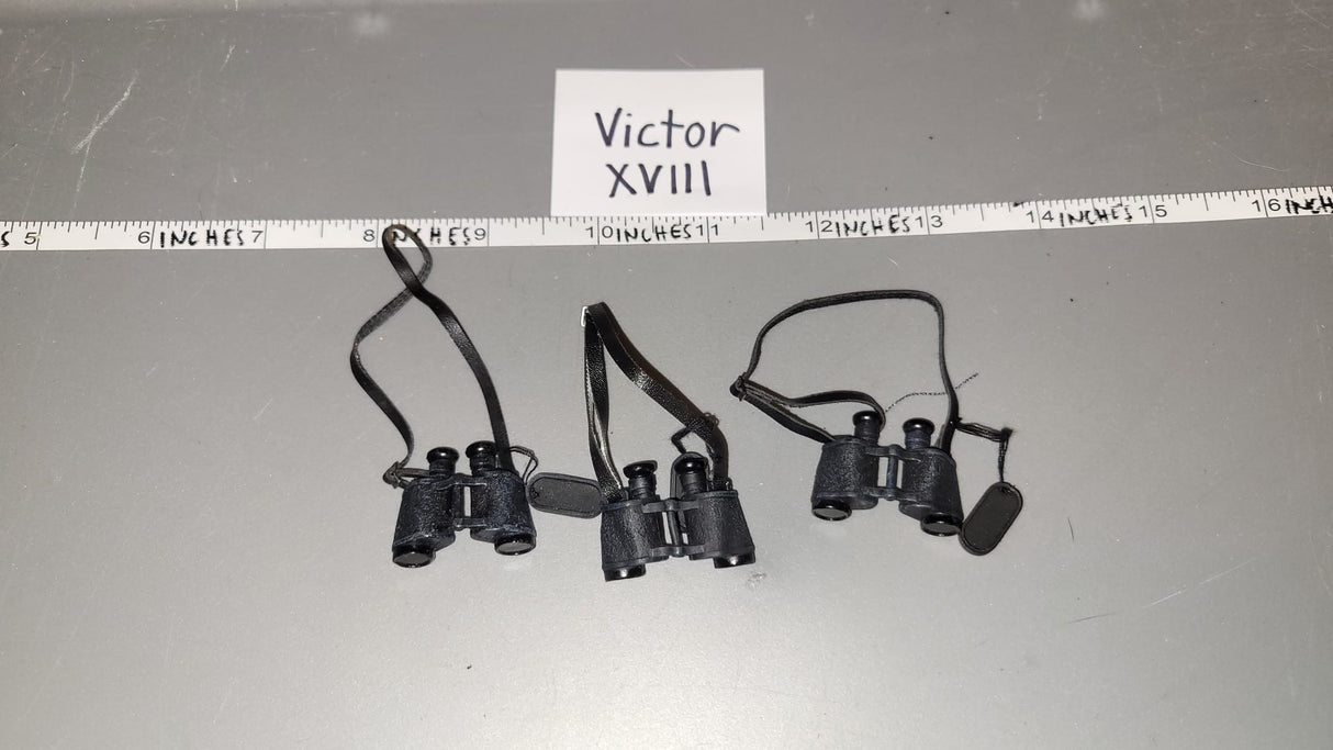 1/6 Scale WWII German Binoculars Lot