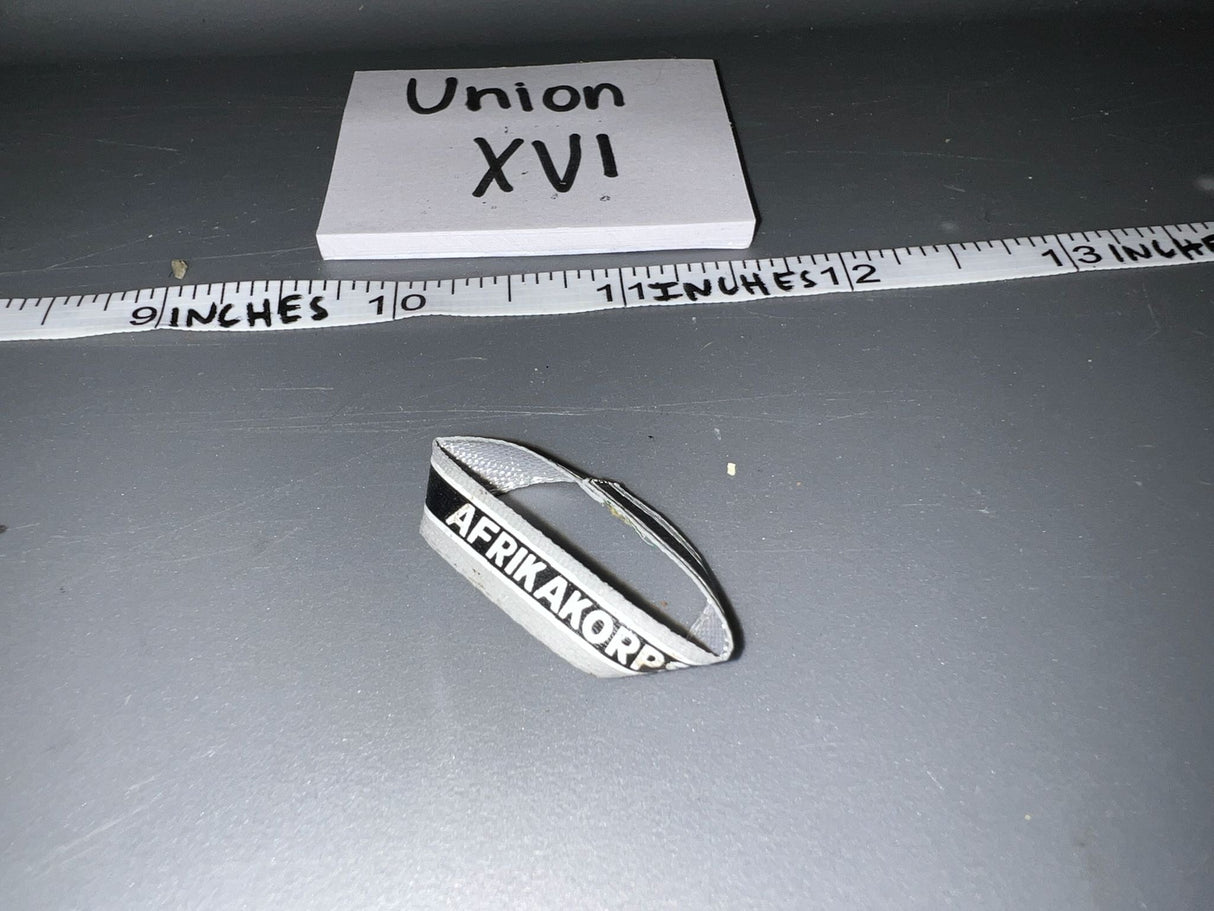 1/6 Scale WWII German Afrika Korps Cuff Title