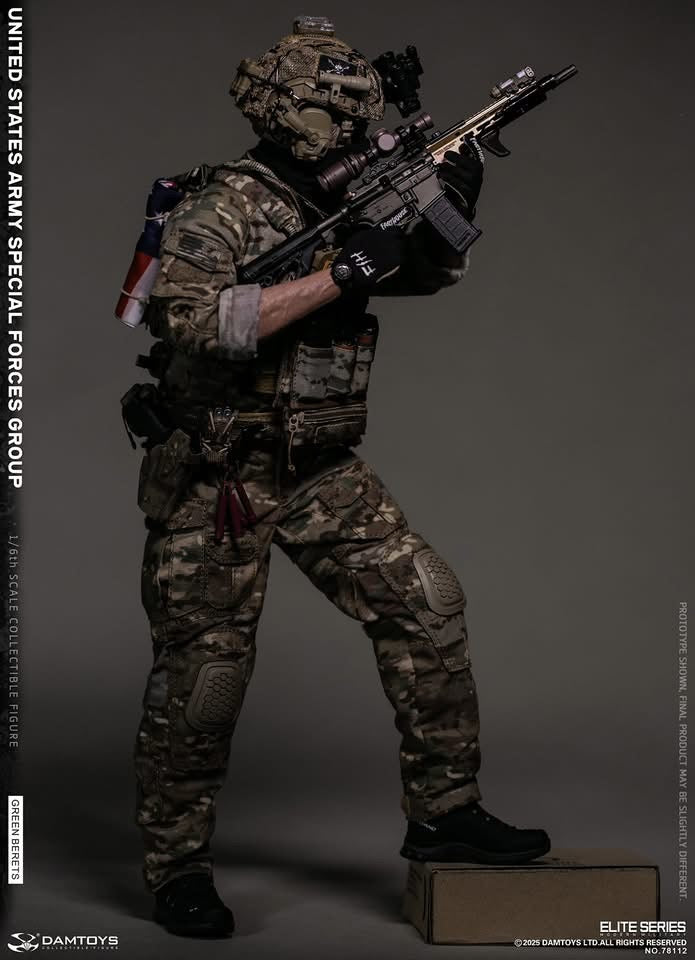 *Preorder* DAMTOYS 1/6 U.S. Army Special Operations Group (Green Beret) Action Figure DAM 78112