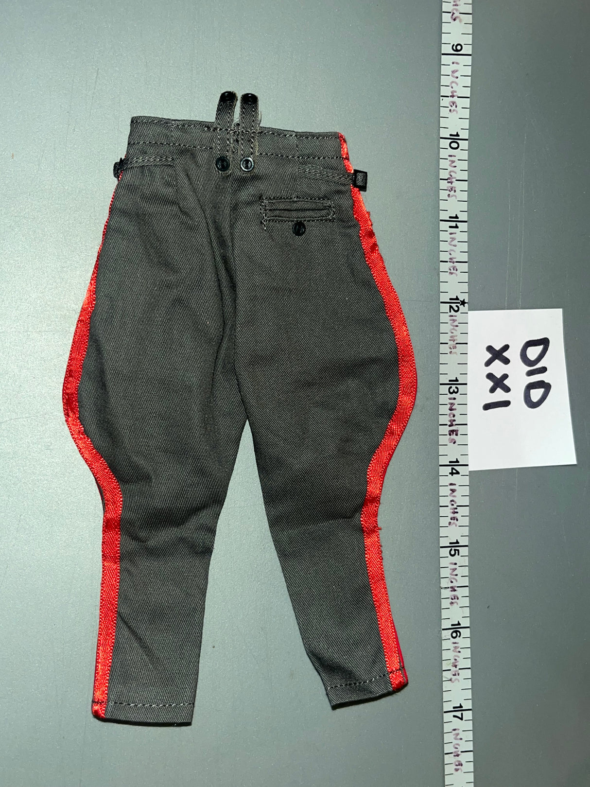 1/6 Scale WWII German Officer Pants - DID Field Marshal Fedor Von Bock