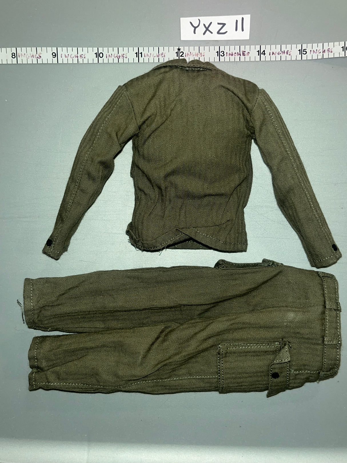1:6 Scale WWII US HBT Uniform - Ranger Private Caparzo - Facepool