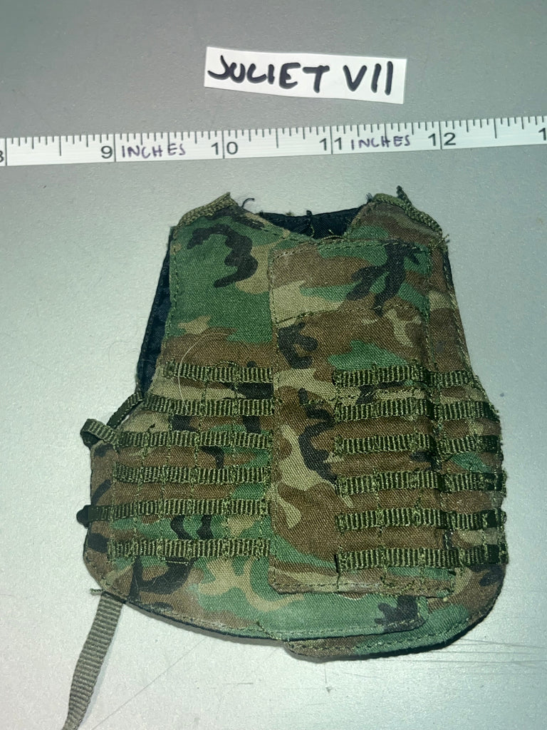 1/6 Scale Modern Era Woodland Body Armor