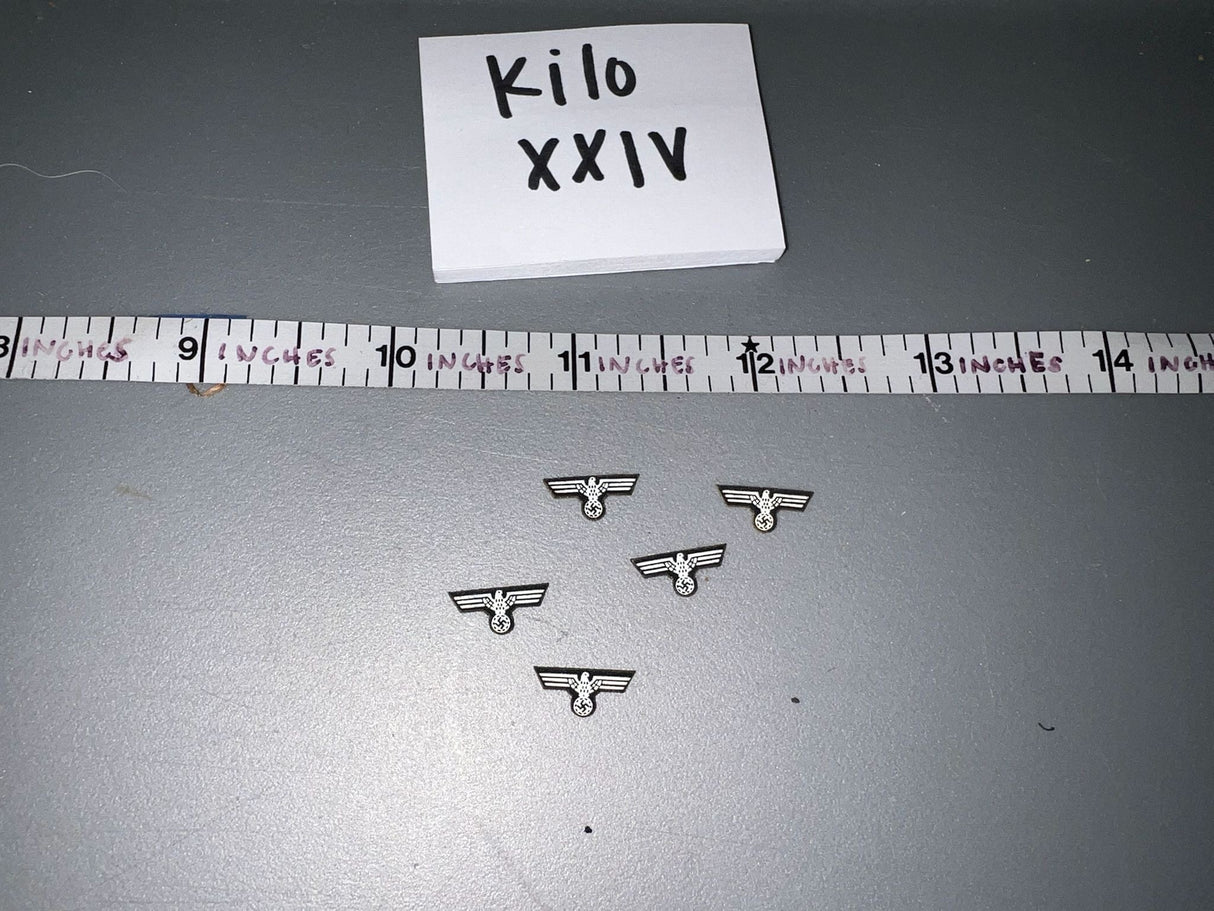 1/6 Scale WWII German Insignia Lot