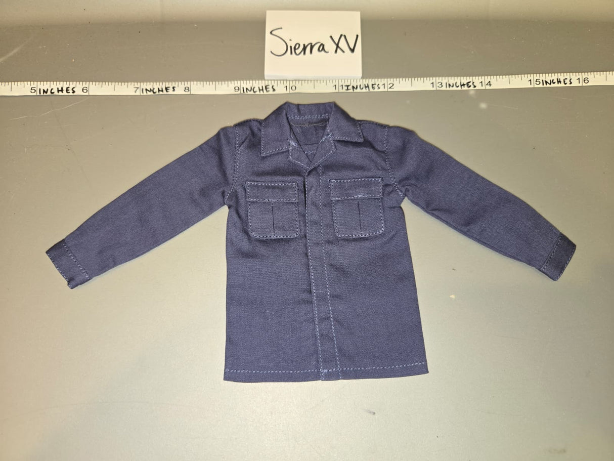 1/6 Modern Era Police Blue BDU Shirt / Blouse
