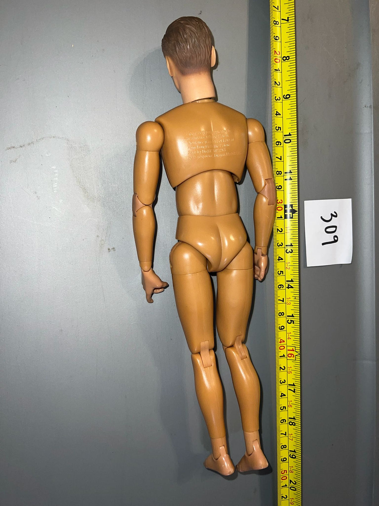 1/6 Scale Nude Dragon Figure