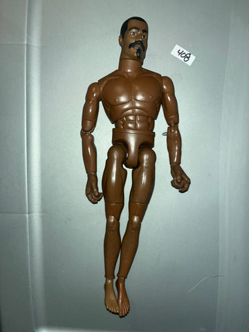 1/6 Scale Nude Super Articulated African American GI Joe Figure