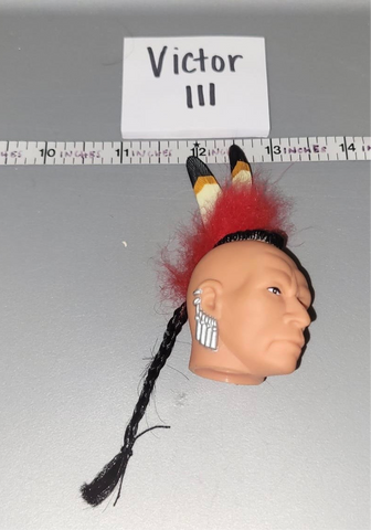 1/6 Scale Head Sculpt - Native American